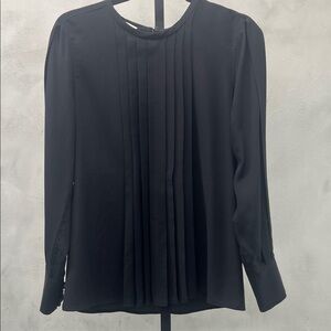 Equipment Black Silk Blouse